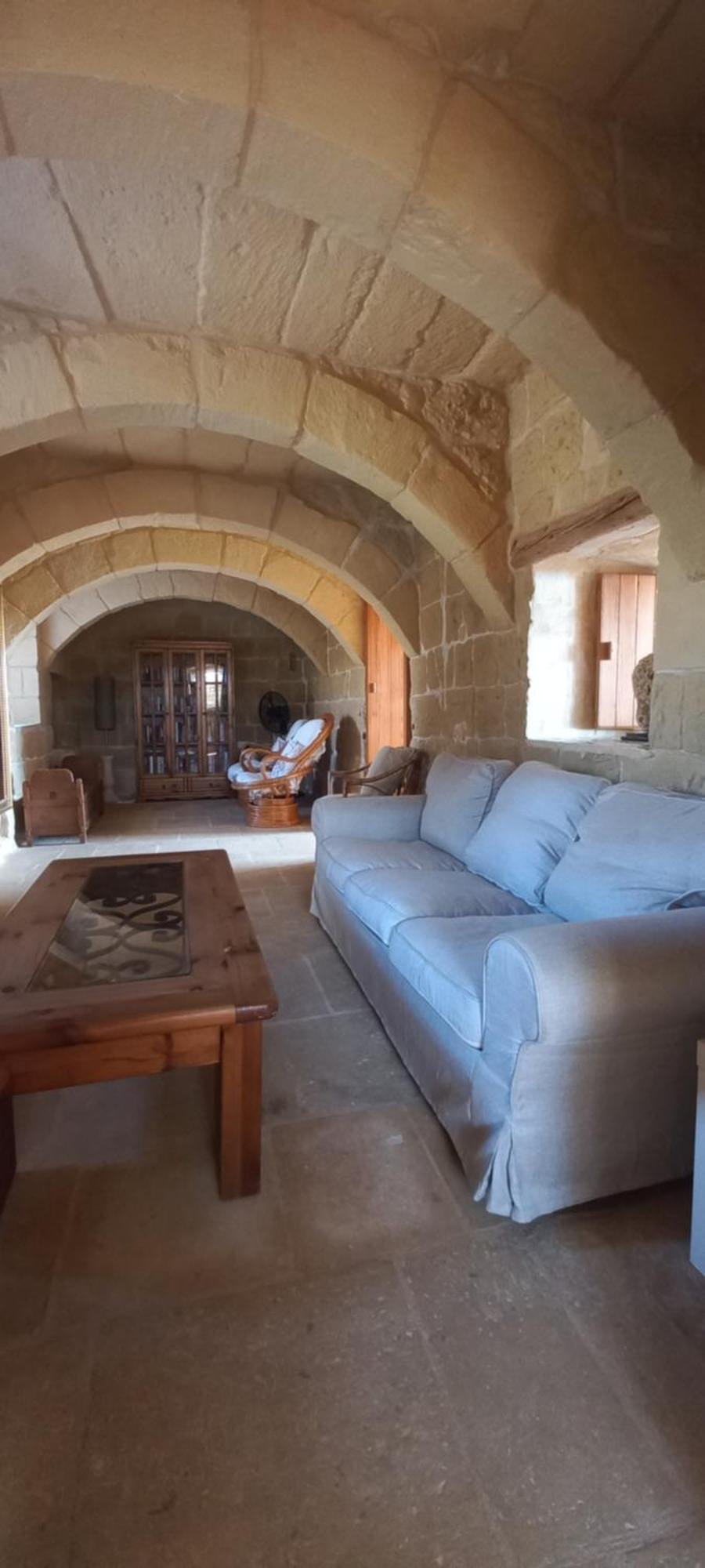 Dar Ta' Xmun - Idyllic Farmhouse With Pool, Garden, Seaview & Sunset San Lawrenz Luaran gambar